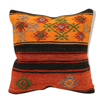 45x45 cm kilim cushion,vintage cushion cover