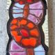 Madeleine Osmont glazed ceramic frieze