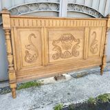 oak headboard