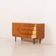Buffet en teck attribué à Carlo Jensen pour Hundevad & Co., Danemark, années 1970.