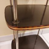 Shelf in formica and gilded metal 1960
