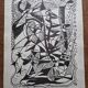 Lot de lithographie 1950