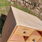 wooden workshop furniture, drawer unit