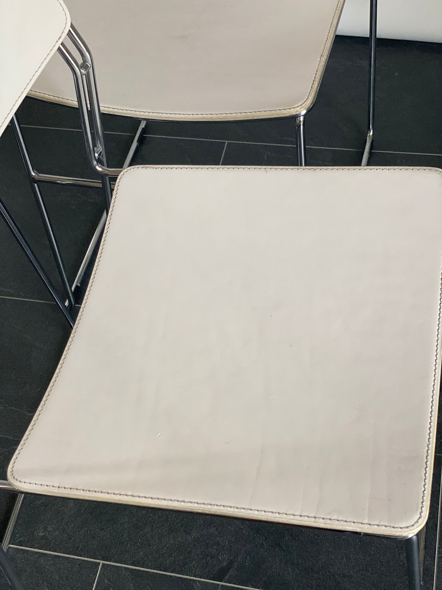 Trio of sultana dining chairs by Drom Arden 70’s
