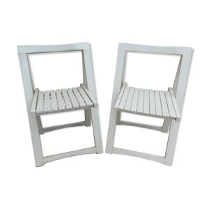 paire de chaises pliantes