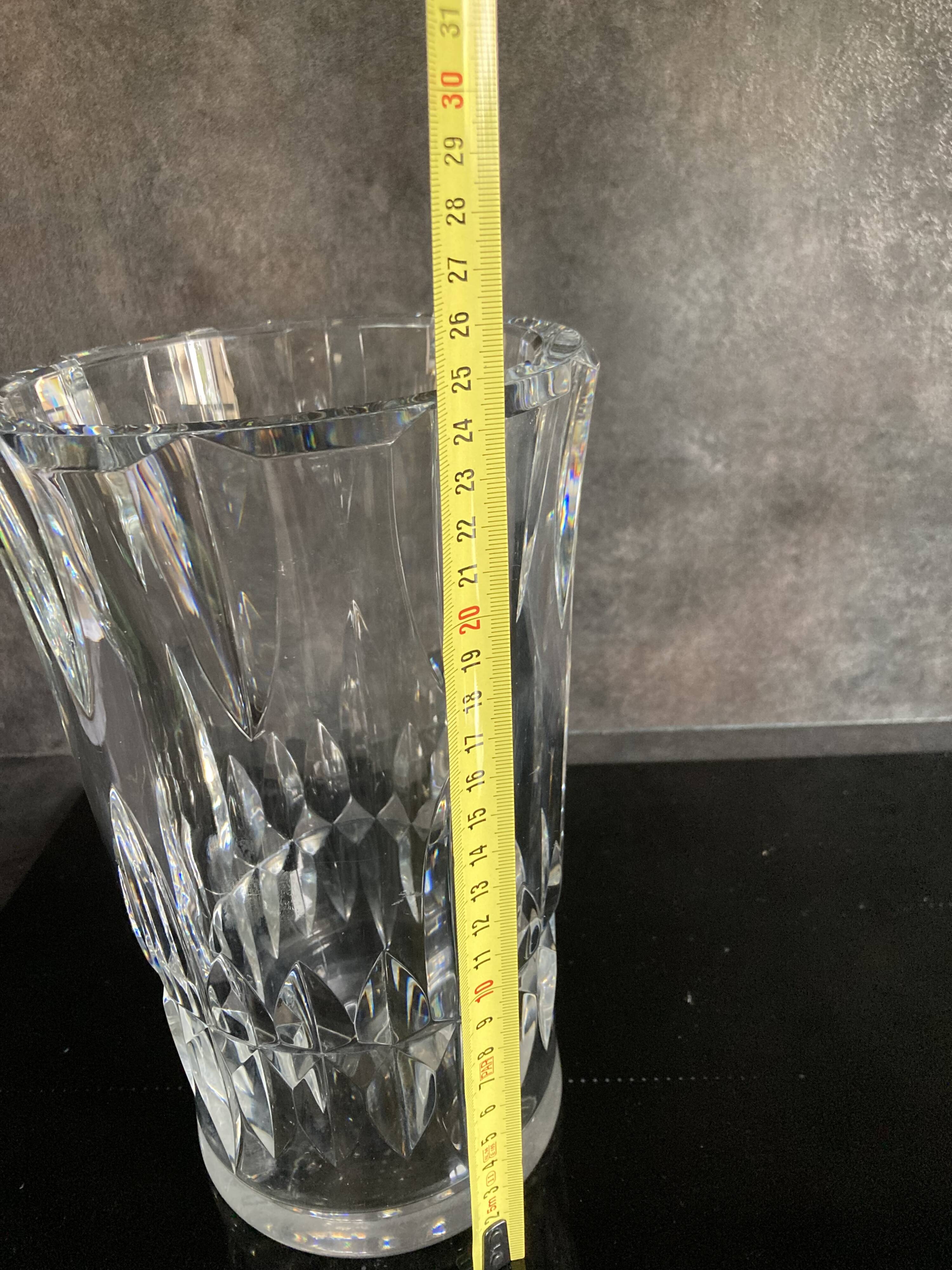 Baccarat crystal vase