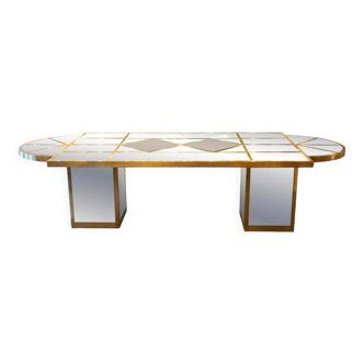 Puzzle dining table by Romeo Rega