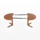 Extendable dining table by Glostrup Møbelfabrik in teak, 1960s