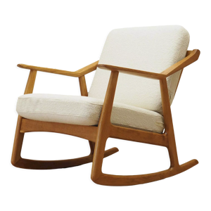 rocking chair en chêne