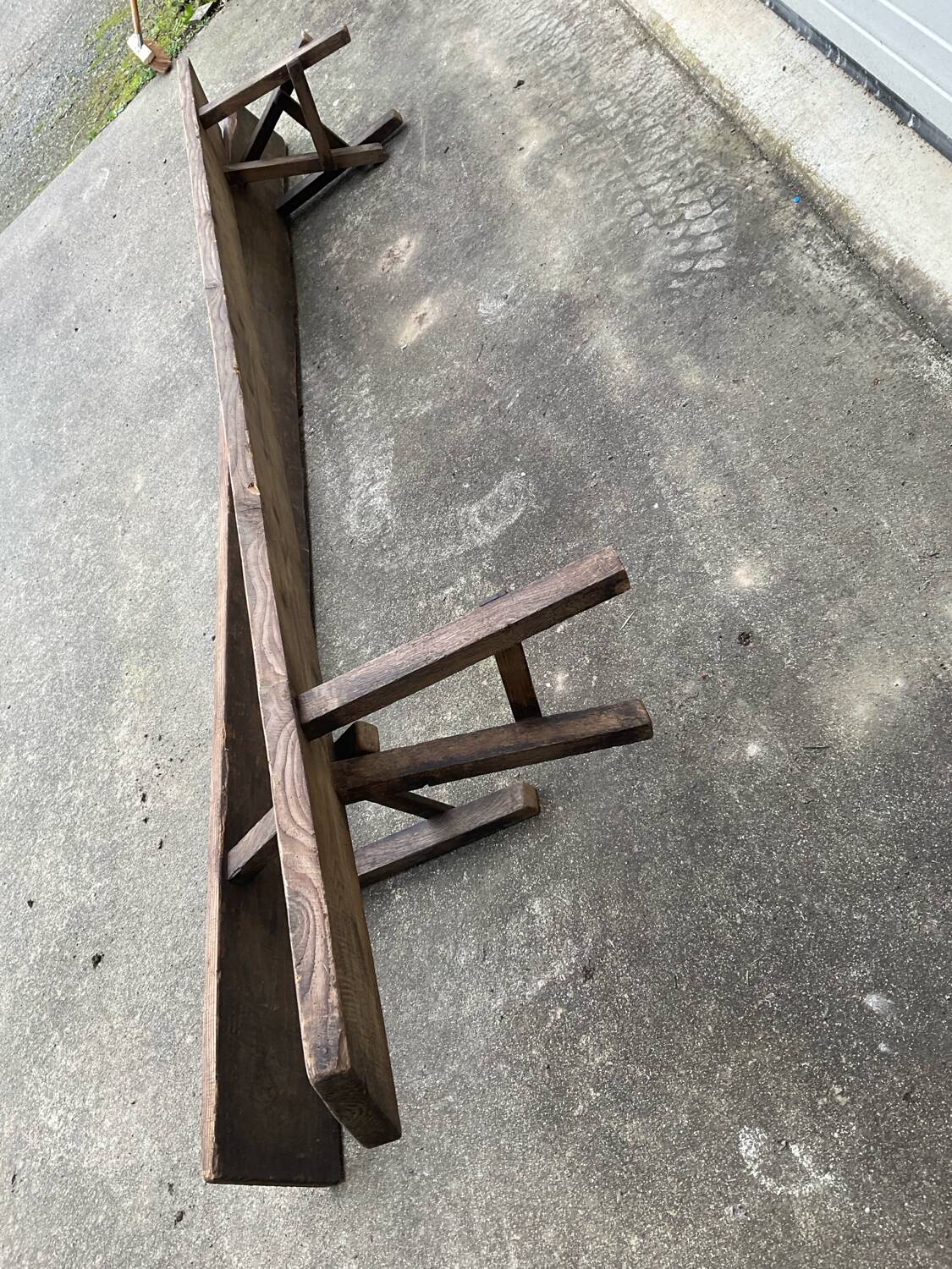 Paire de bancs