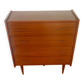 Commode années 50 pieds fuseaux