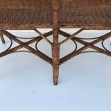 Rattan bench