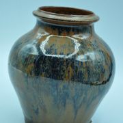 Flamed enamelled vase by Jacques Marchand the tourie collection 1