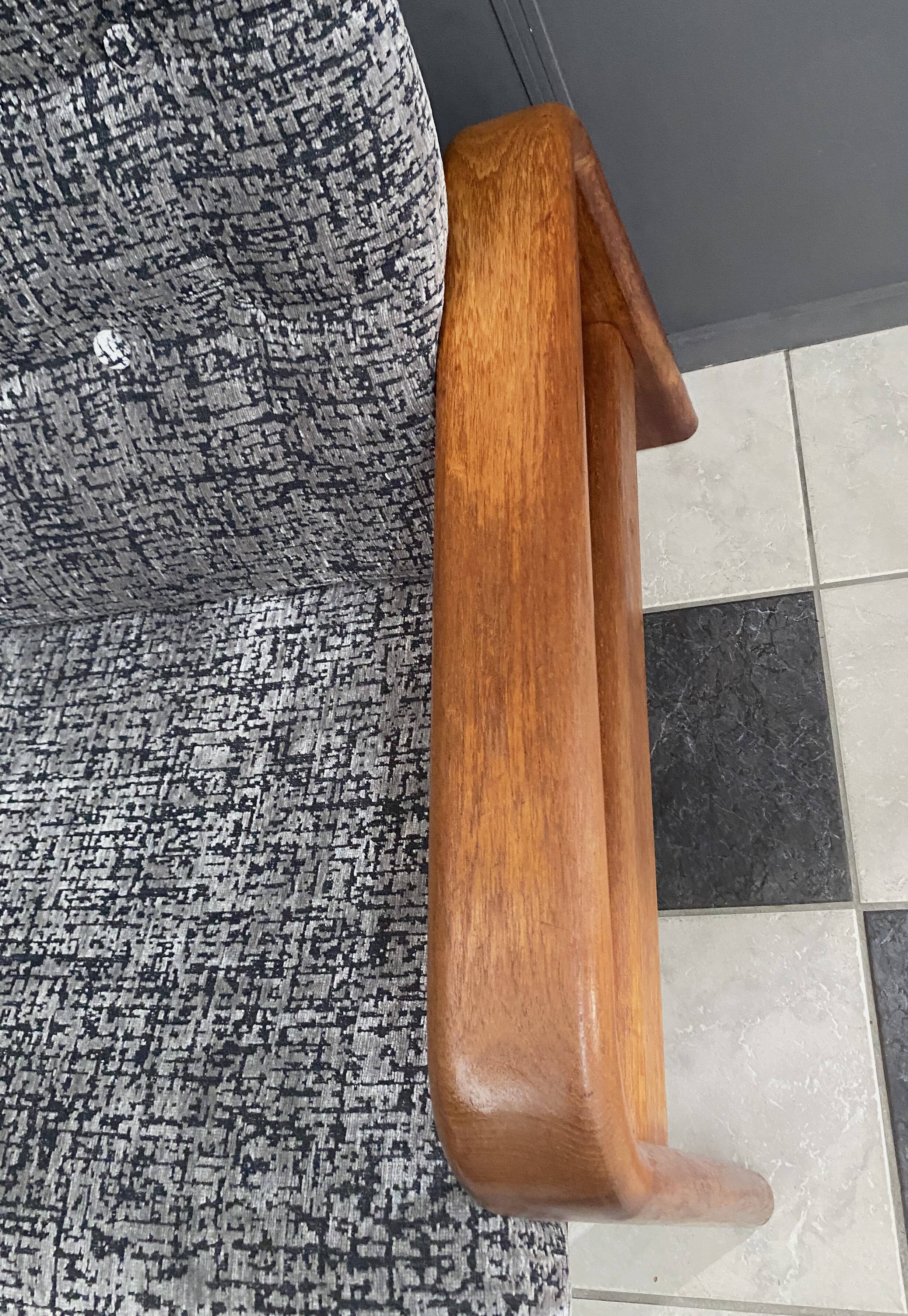 Two seat Danish Sofa by Burchardt Nielsen 1970s