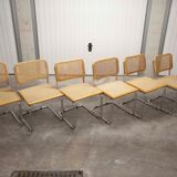 Set of 6 chairs by Marcel Breuer B32