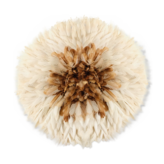 Juju Hat white beige 55 cm