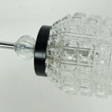 1960's mid century 5-light sputnik spider CEILING LIGHT chrome metal glass