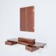 Danish Mid-Century Modern Wall Console with mirror by Frode Holm for Illums