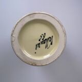 Large ceramic vase from Vallauris with abstract decoration signed