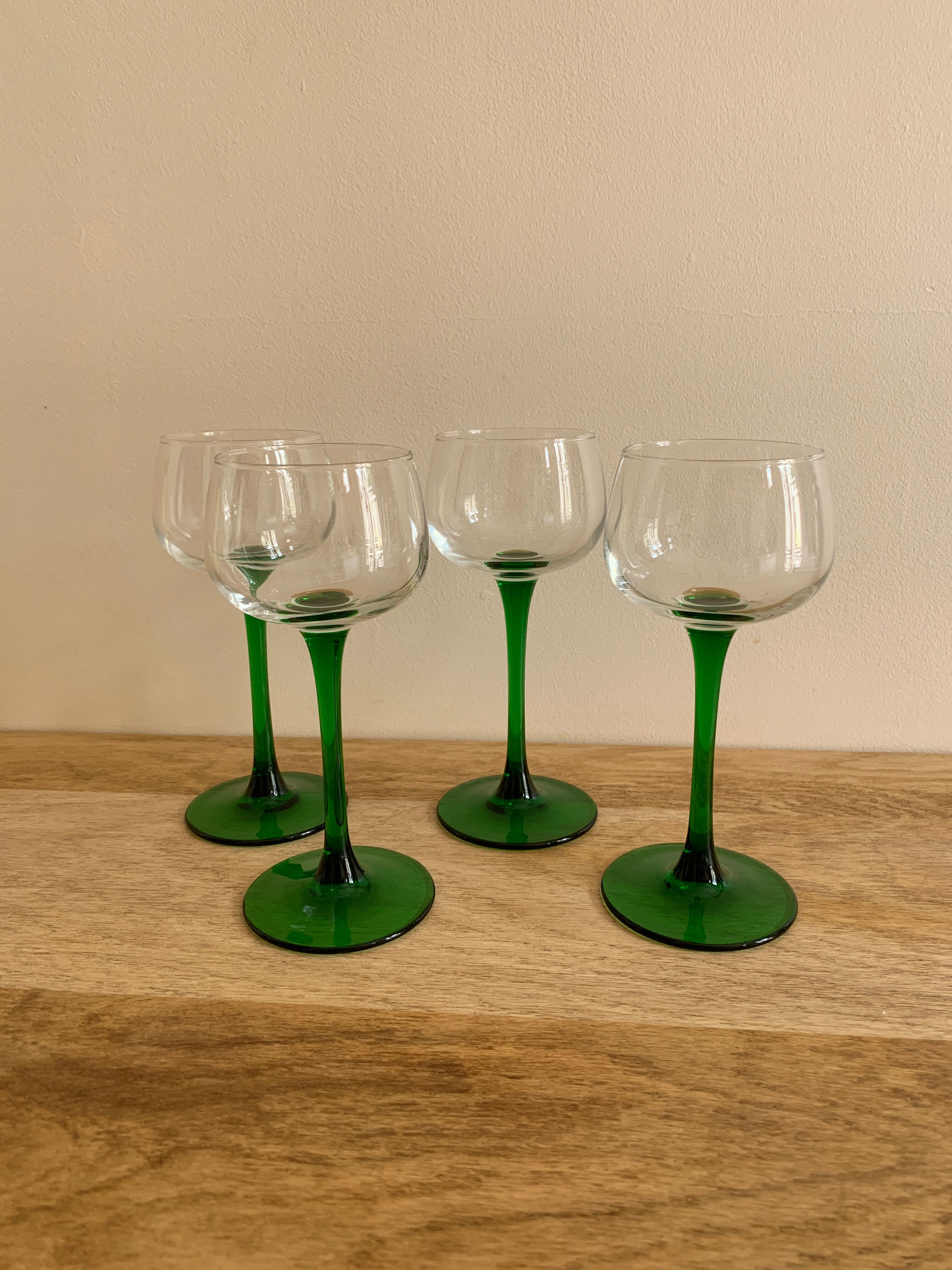 Verres à vin d'Alsace
