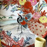 Pair of porcelain sconces from The Meiji period