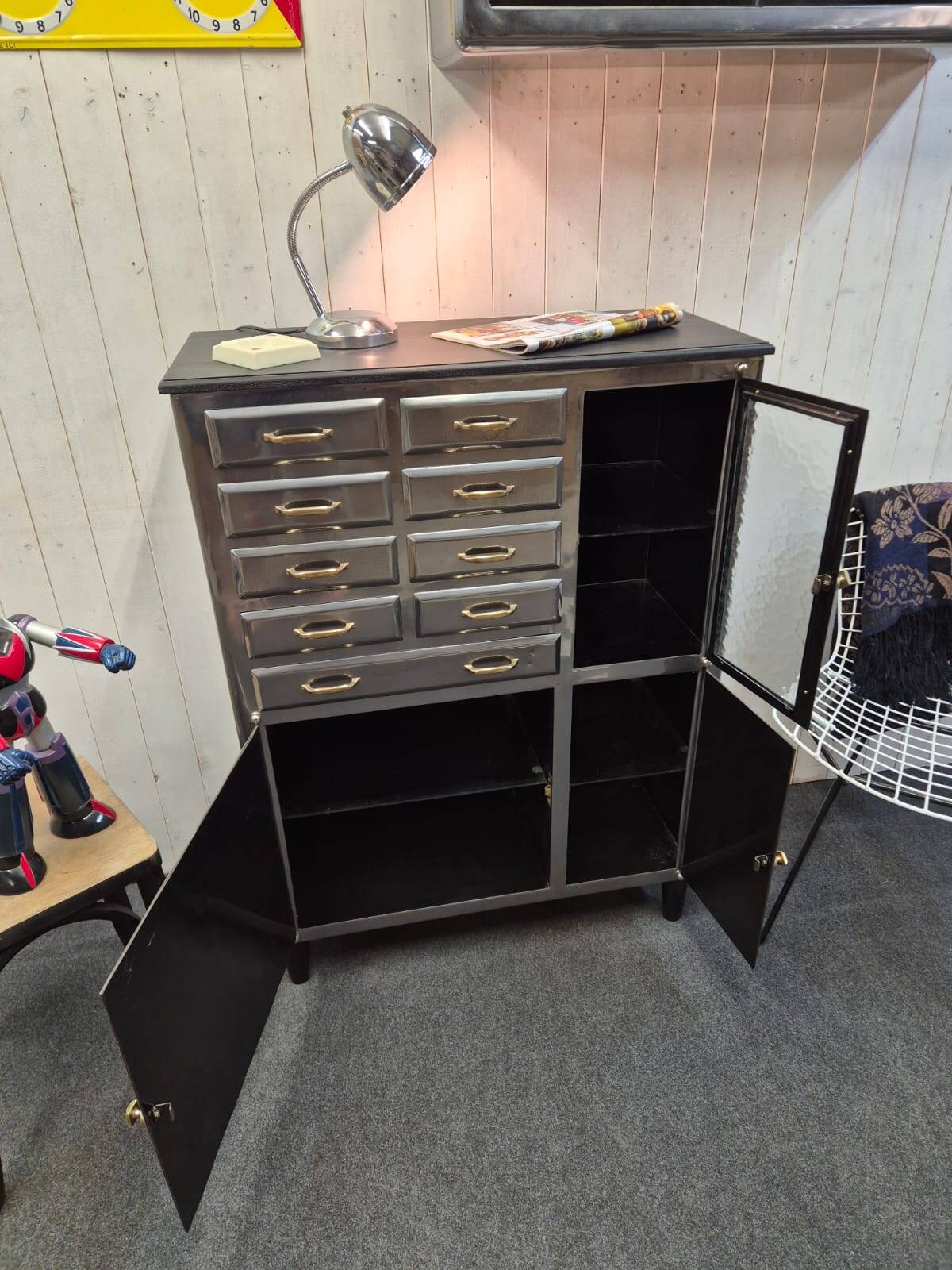 Old dentist's furniture