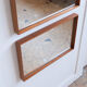 Triptych of modernist mirrors - 125x47cm