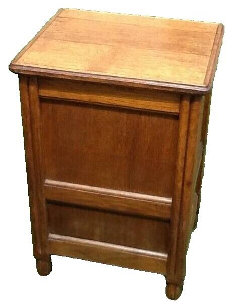 1930s bedside table, accent furniture, end table