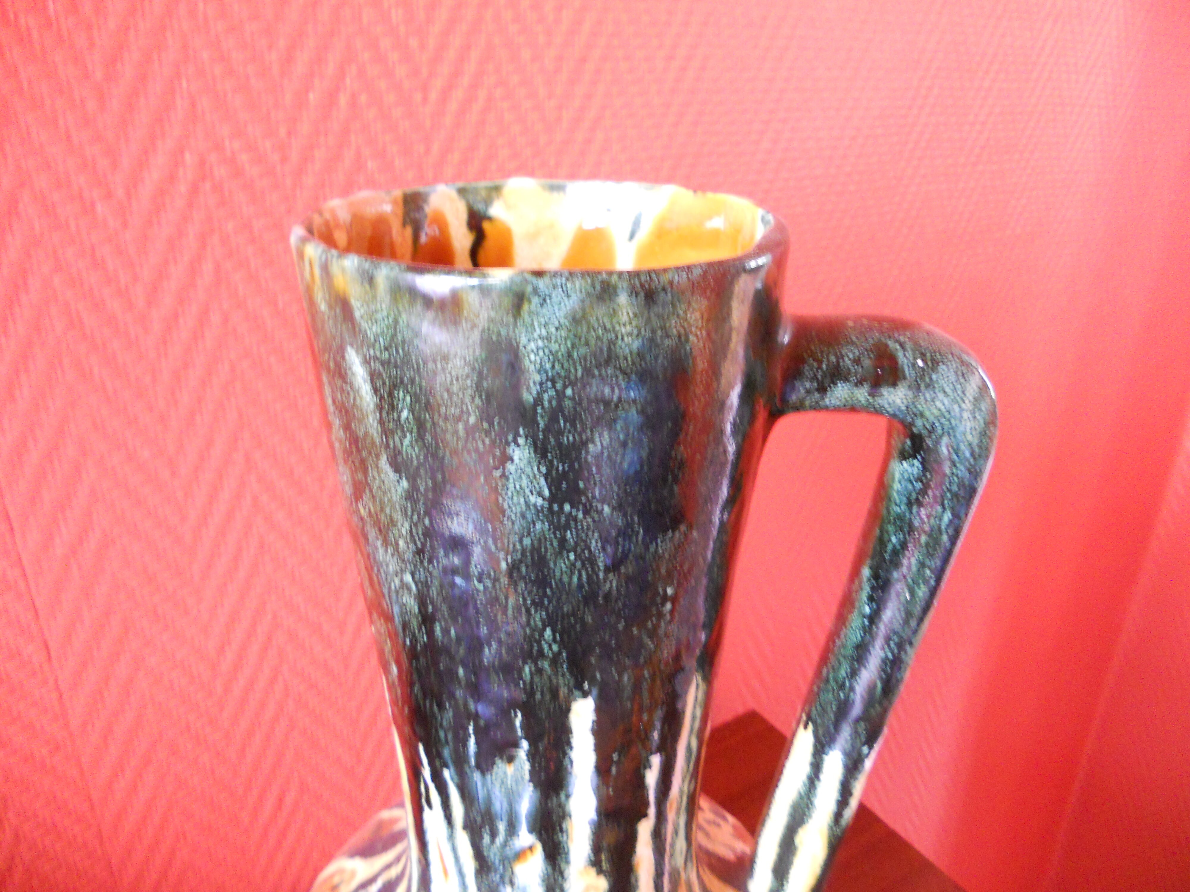 Vase de sol vintage 1970