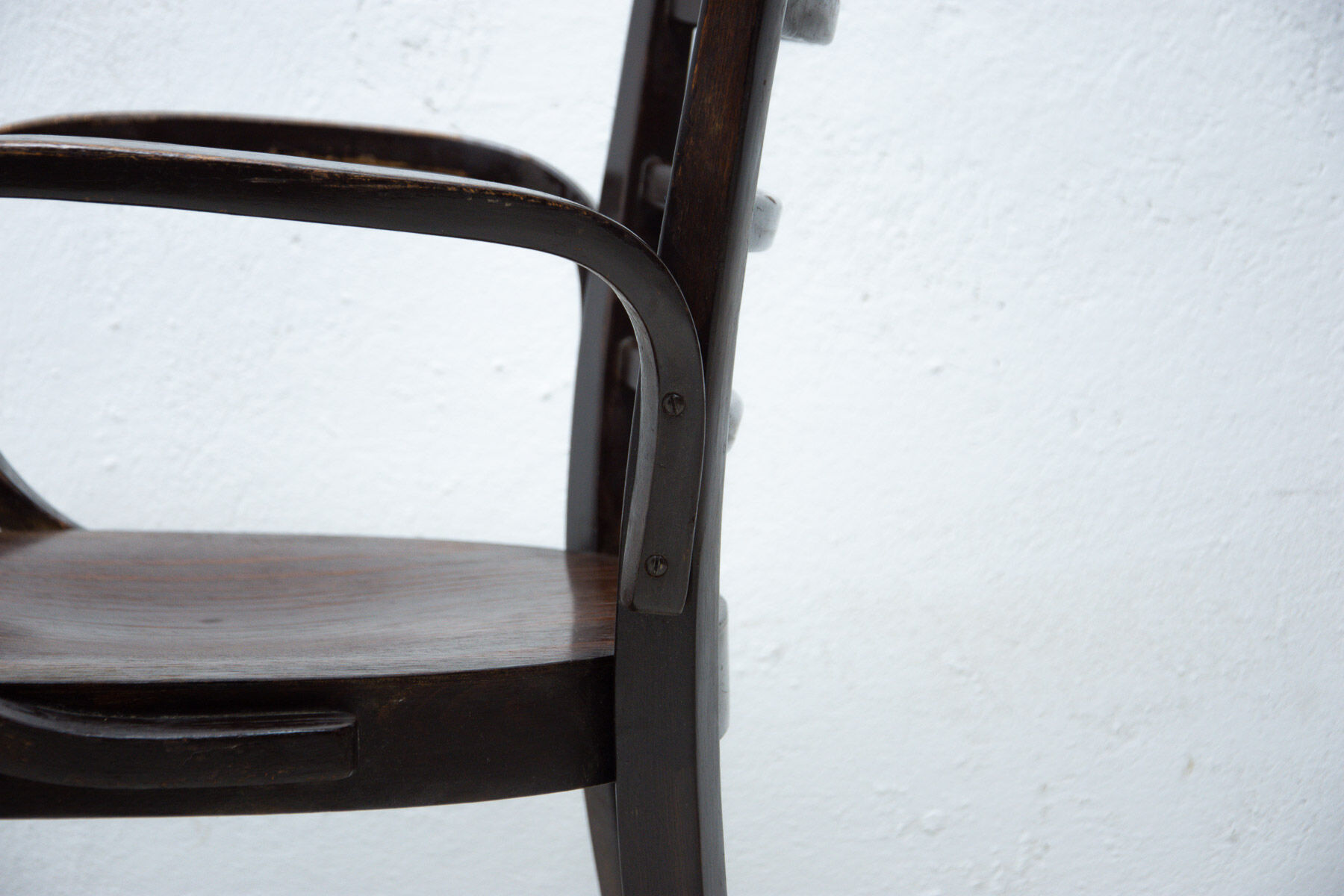 Art deco writing desk chair, 1930, bohemia