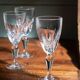 Set of 3 stemmed glasses "Blandine"