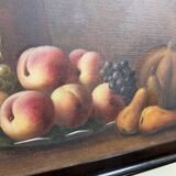 Jeanne LECHLEITNER: Still life with fruits signed lower right