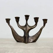 Brutalist candle holder by Horst Dalbeck, 1970s, Germany