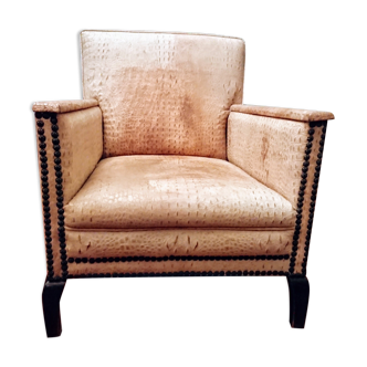 Fauteuil en cuir