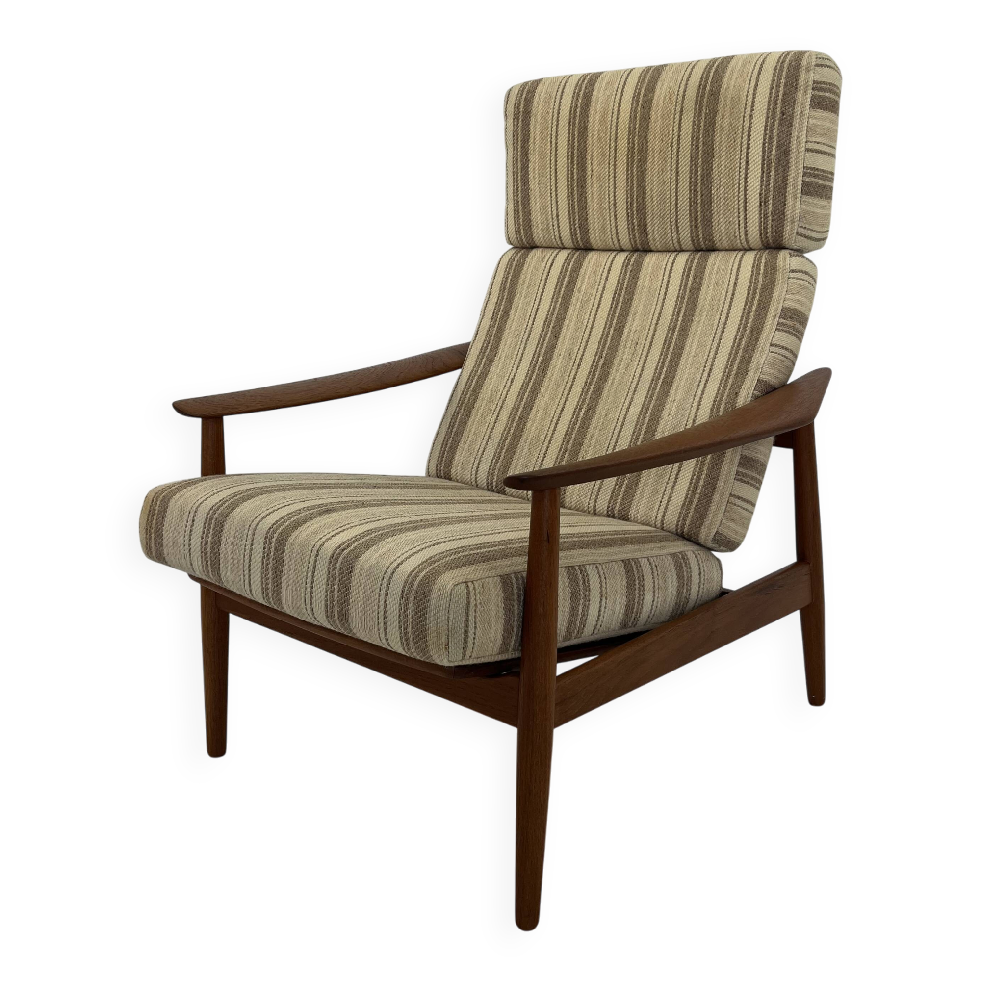 Fauteuil FD 164 en teck par Arne Vodder pour France & Son