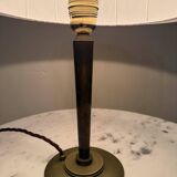 Art Deco bronze table lamp sculpture made in Sweden, 1930s.