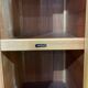 1950s English walnut bedroom wardrobe
