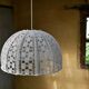 Suspension vintage en coton