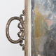 Silver serving tray