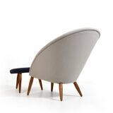 Early ODA Lounge Chair by Arnold Madsen 1950s / New Upholstered