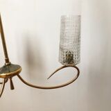 Vintage three-branched chandelier