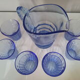 Ensemble pichet et ses 6 verres