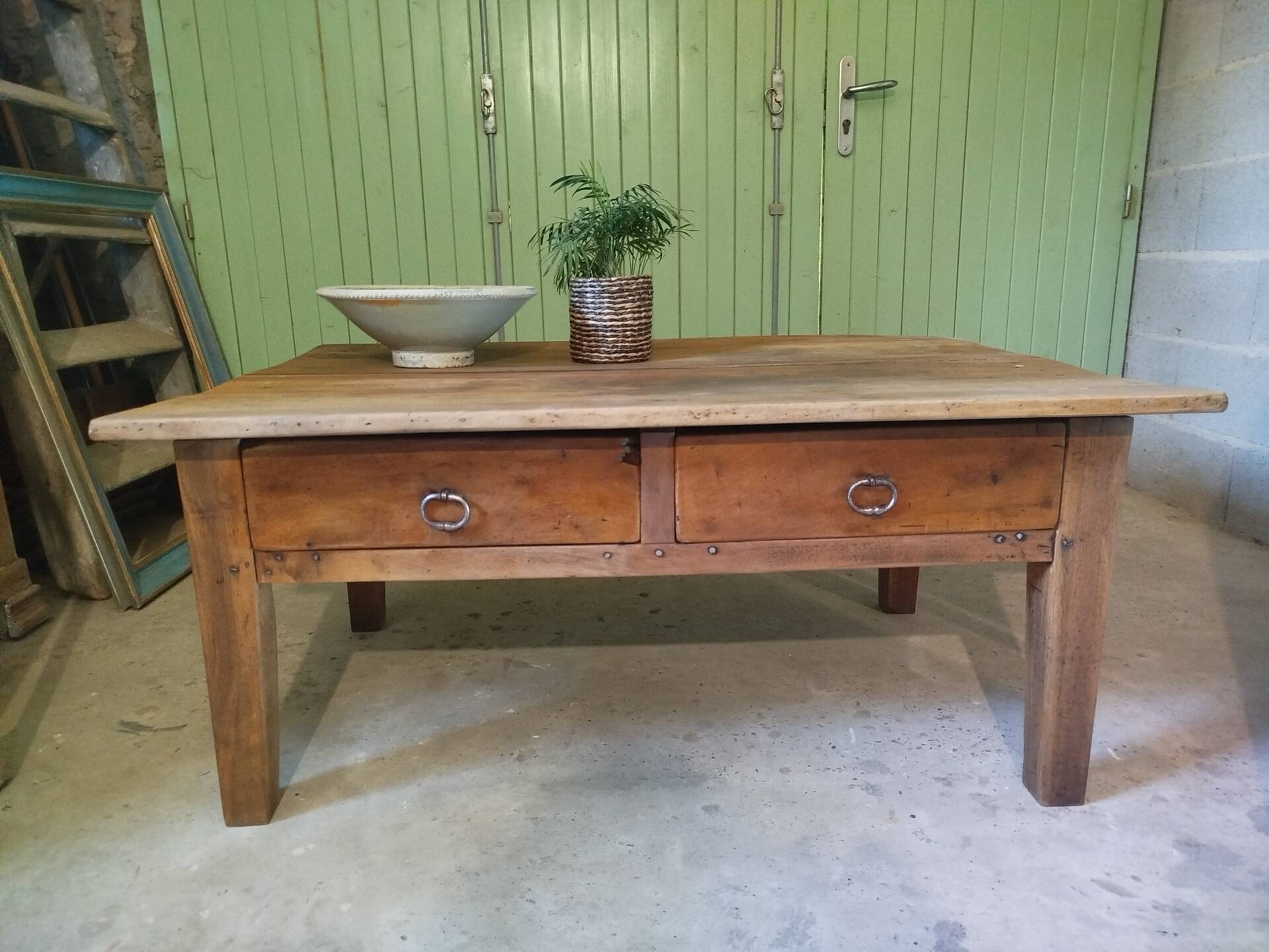 Table basse de ferme ancienne