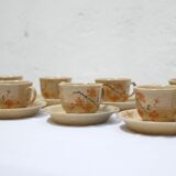Series of 12 vintage porcelain cups by Maison Revol, France