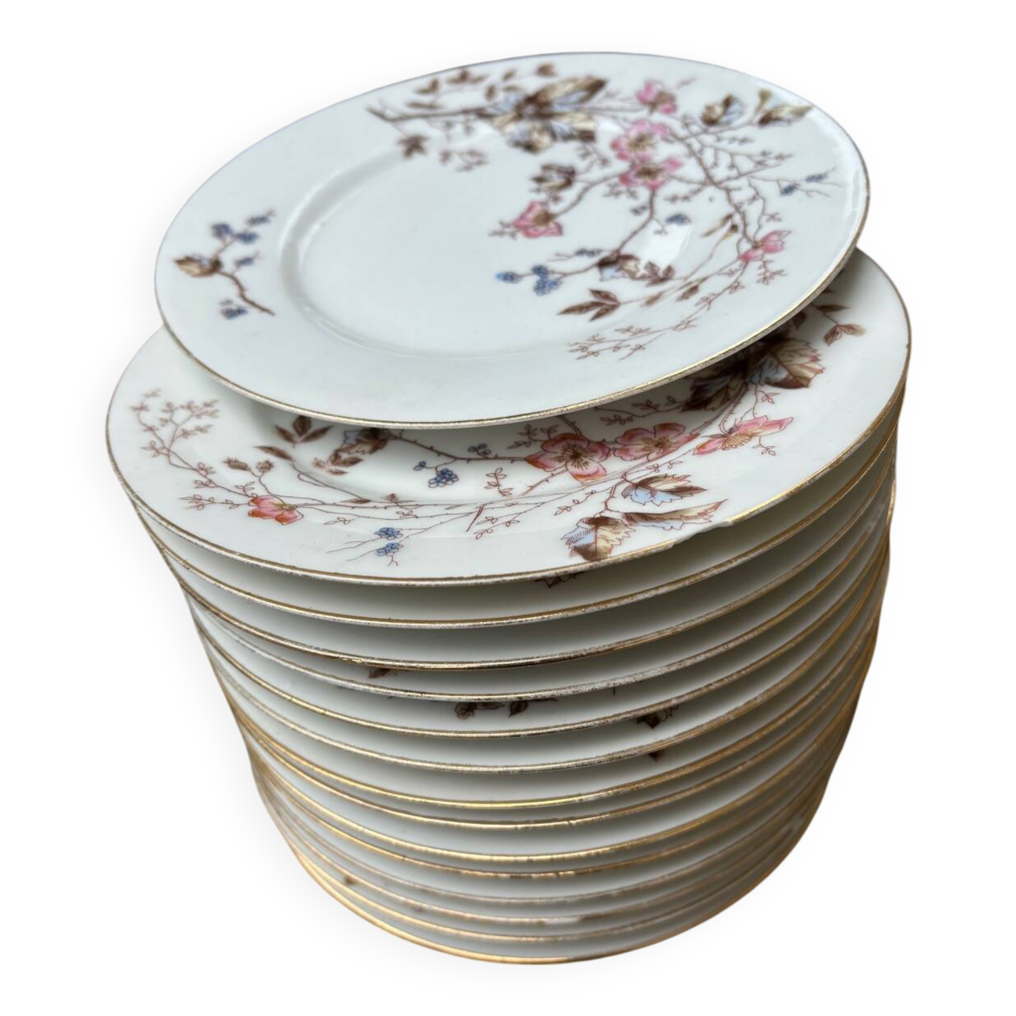 Porcelain Tableware – Late 19th Century – 40 pieces