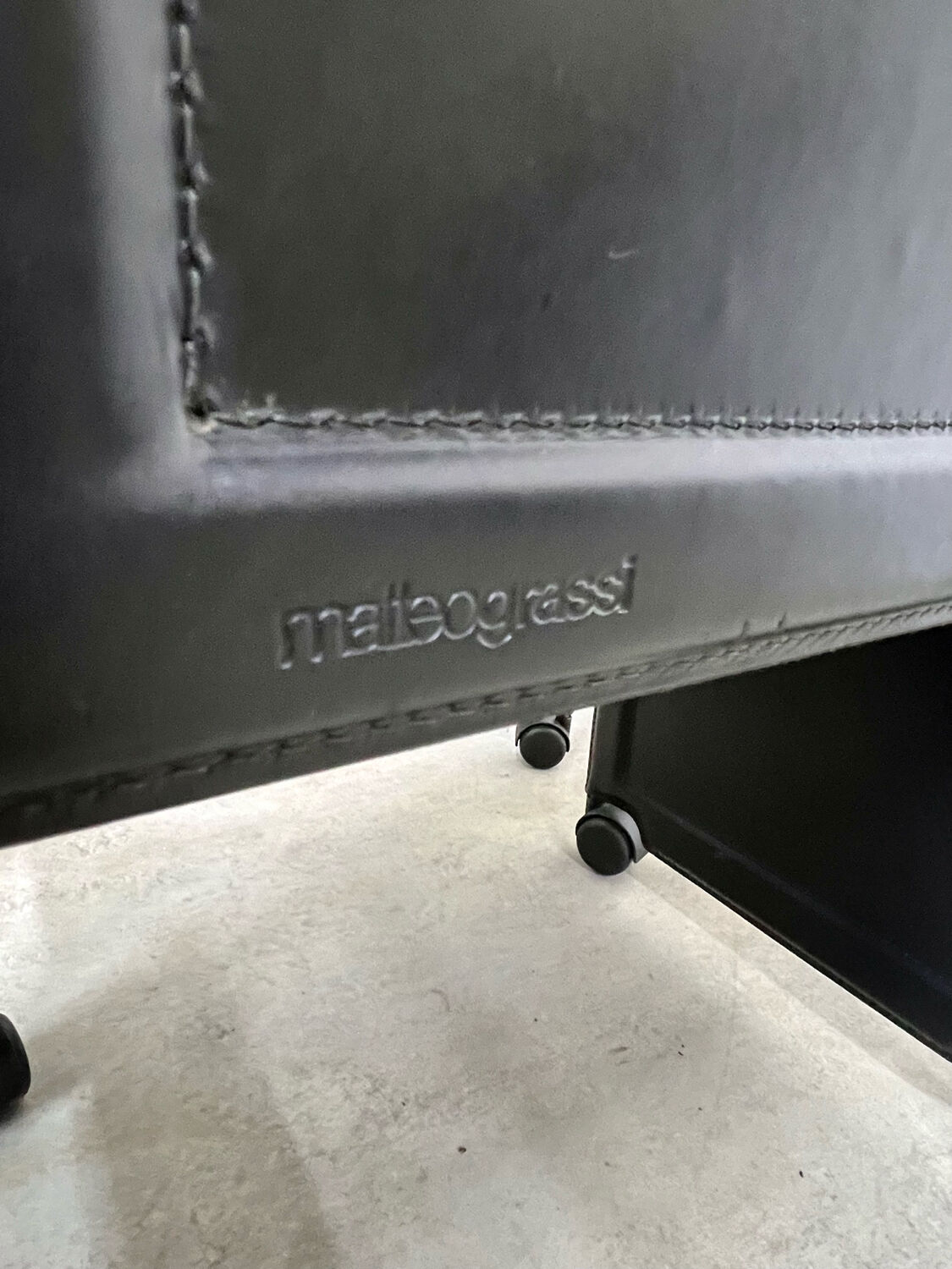 Lot 4 old armchairs "Korium" by Tito Agnoli for Matteo Grassi 1980