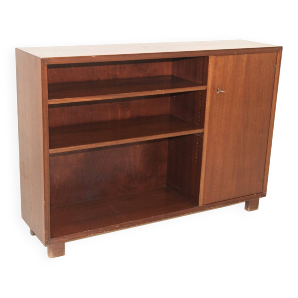 Bibliothèque scandinave en acajou, Swedish Modern, Suède, 1940 — Beyit