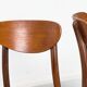 Lot de 4 chaises de salle à manger, années 1960