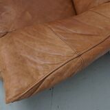 Cognac Leather Andes Sofa by Gerard van den Berg for Montis, 1970s