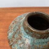 East German pottery vase from the mid-century by Strehla Keramik.